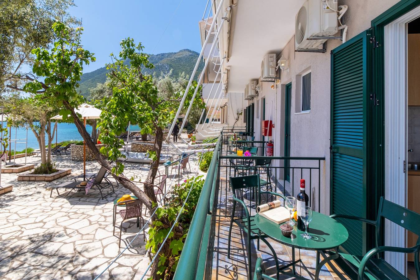 Monolocale intero, Monolocale "Nikiana Club - Studio 5" con vista mare, piscina comune e Wi-Fi in Nikiana, Alexandros