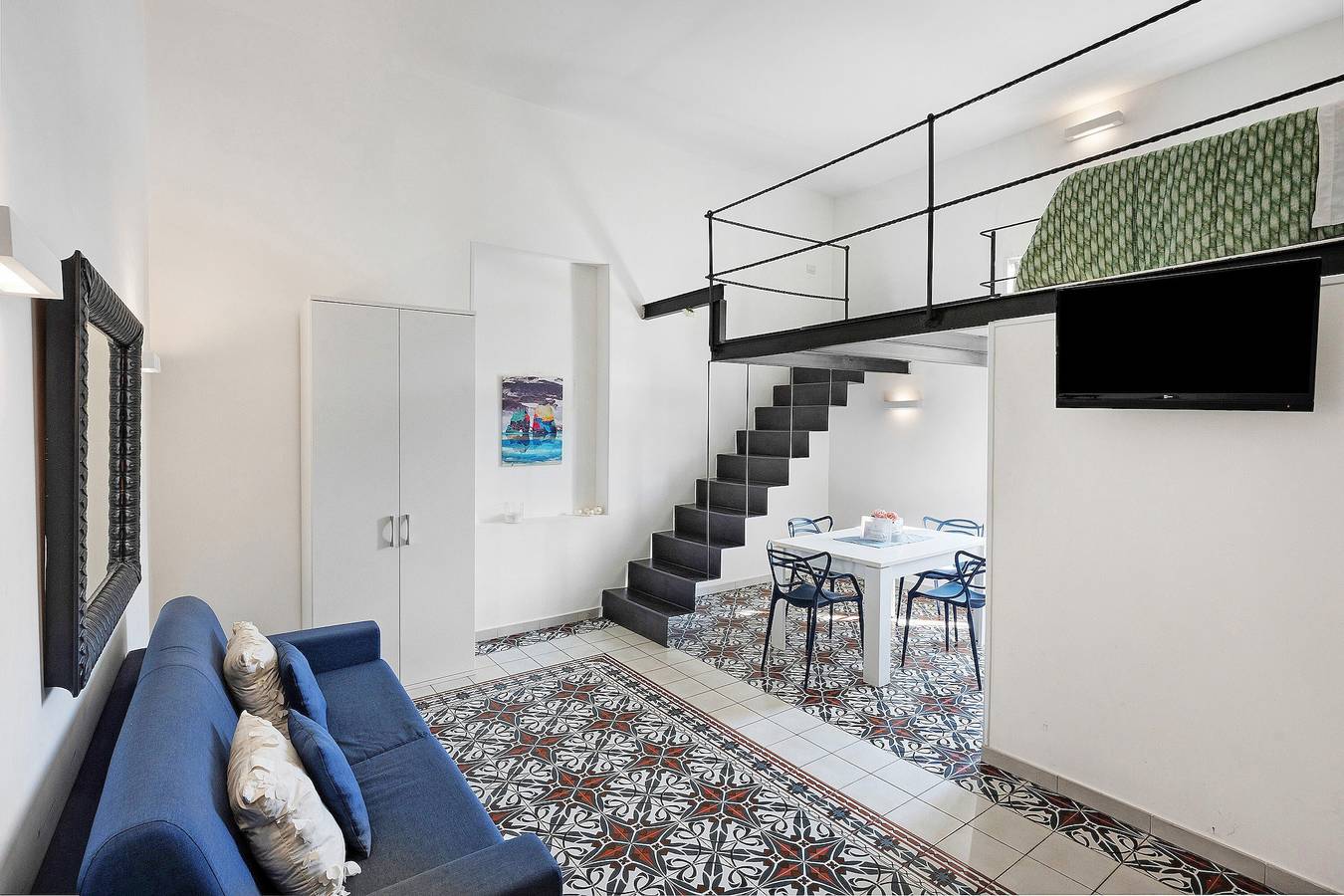 Ganze Wohnung, Apartment 'La Sentinella' mit Bergblick, Wlan und Klimaanlage in Castellammare di Stabia, Neapel Provinz