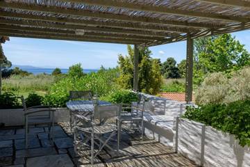 Villa für 6 Personen, mit Garten und Meerblick auf Skiathos