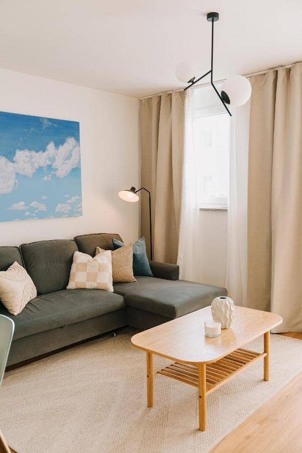 Ferienwohnung für 6 Personen, mit Terrasse und Sauna sowie Ausblick