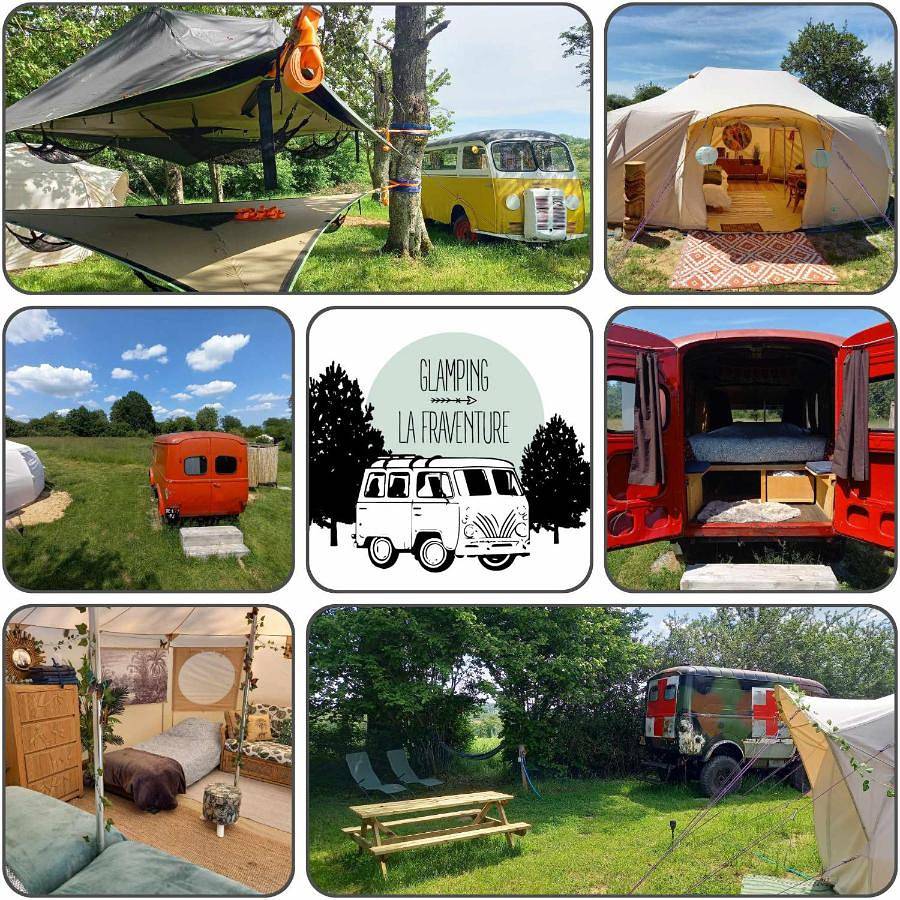 Glamping La Fraventure in Saint-Palais (Allier), Région de Montluçon