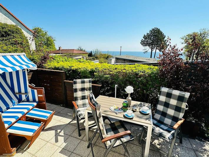 Ferienhaus für 3 Personen, mit Seeblick und Garten in Sassnitz