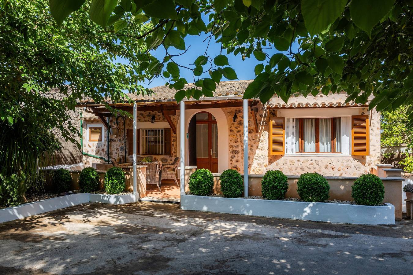 Finca 'Can Tiro' mit privatem Pool, Wlan und Klimaanlage in Costitx, Mallorca Inselmitte