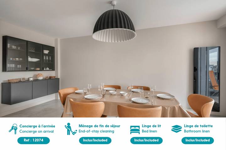 Gîte pour 6 personnes, avec balcon dans Plage Benoît - 3