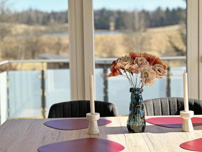 Apartamento de vacaciones para 4 personas, con balcón además de vistas al lago y vistas - 1