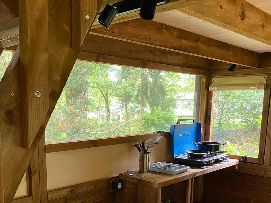 Camping les Pialades - Safarizelt 2 personen - Biwak in Nabirat, Périgord Noir