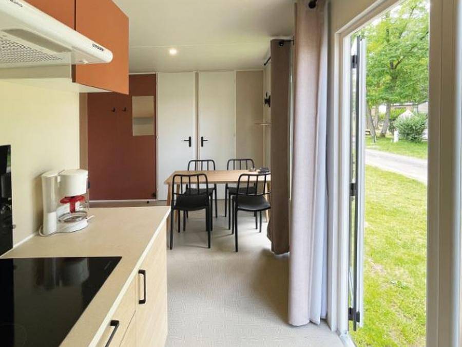 Camping Les Portes de Sancerre - Mobilhome 4 personas - 2 Ch Premium Vista Loira - 4 pers in Saint-Satur, Región de Bourges