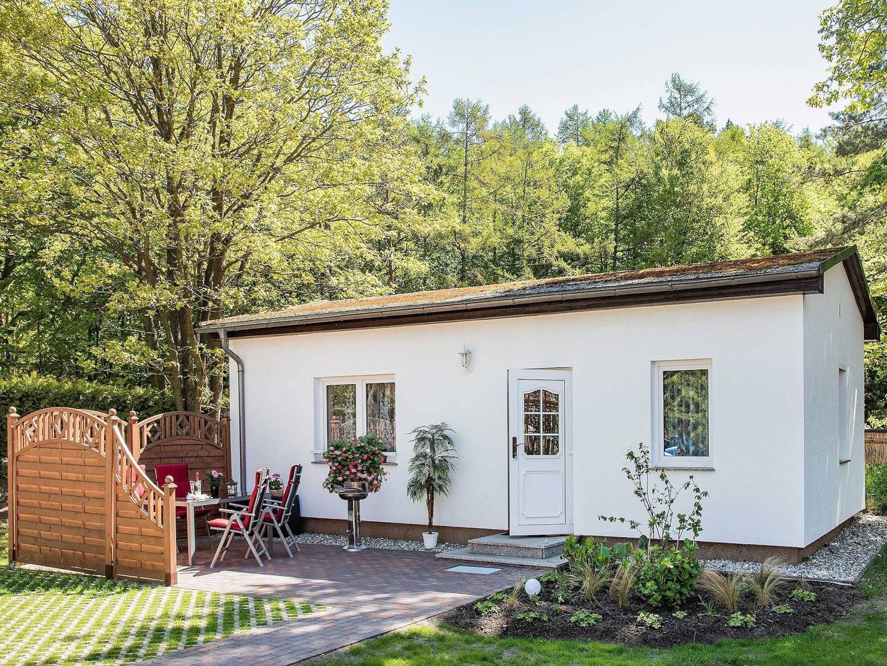 Ferienhäuser Bauerschäfer mit Terrasse in Loddin, Bernsteinbäder