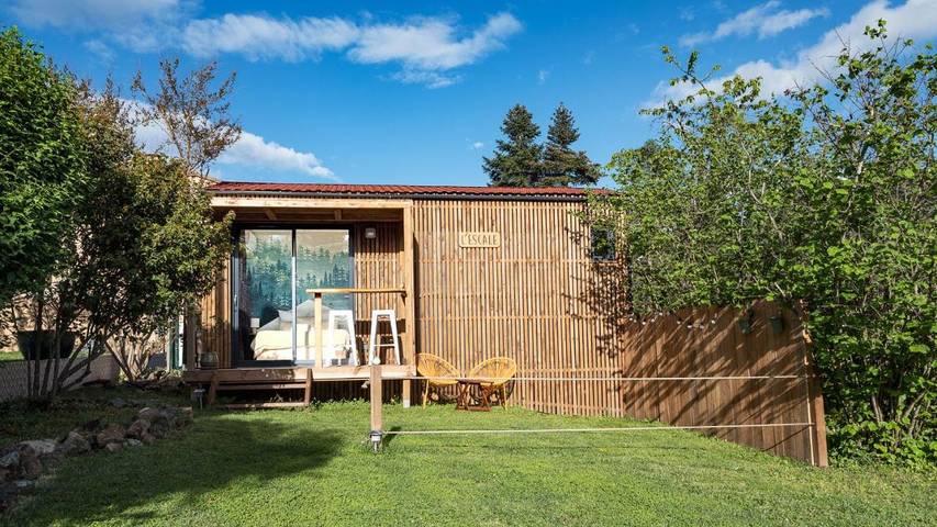 Appartement de vacances pour 2 personnes, avec Terrasse ainsi que Jardin et Piscine