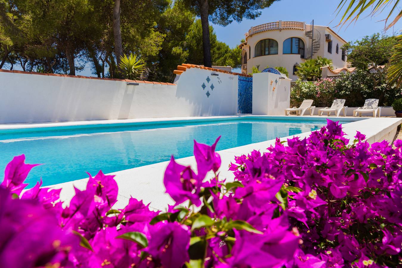 Villa Casa Vincella, muy Soleada con Piscina Privada in Balcón al Mar, Jávea