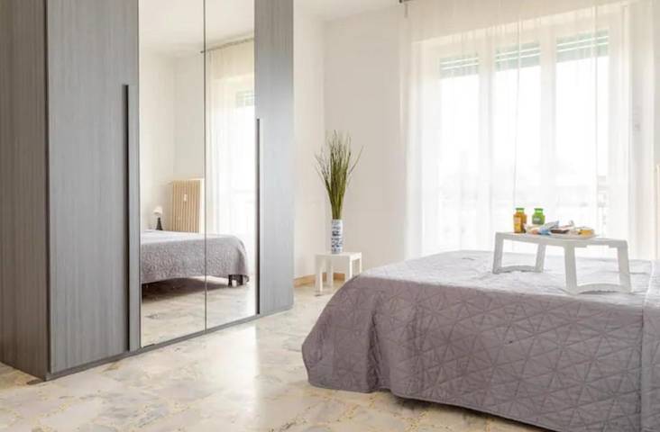 Appartement de vacances pour 6 personnes, avec Balcon et Vue à Santhià