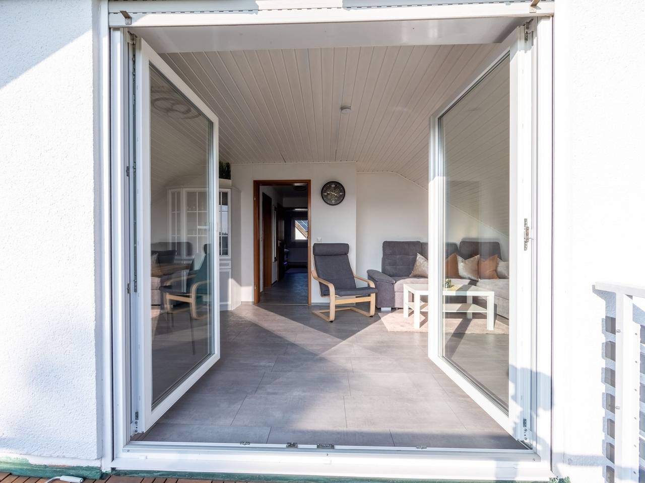 Ganze Wohnung, Ferienwohnung 'Pia' mit Balkon und Wi-Fi in Pfalzgrafenweiler, Nordschwarzwald