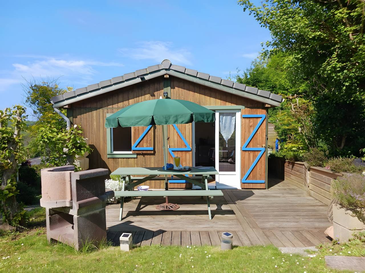 Chalet 'Sein Dans Parc Résidentiel' mit privater Terrasse und privatem Garten in Pléneuf-Val-André, Côte d’Émeraude