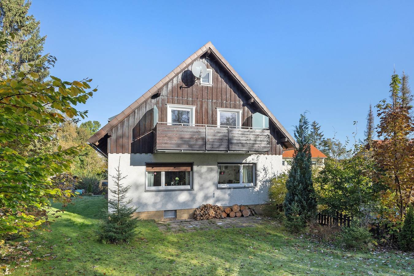 Hel lejlighed, Ferielejlighed for 4 personer med balkon in Braunlage, Harzvorland