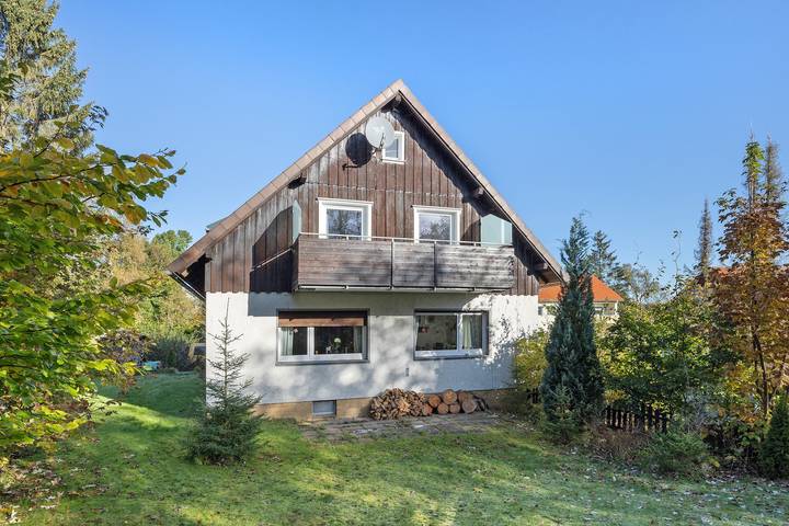 Ferienwohnung für 4 Personen, mit Balkon und Garten