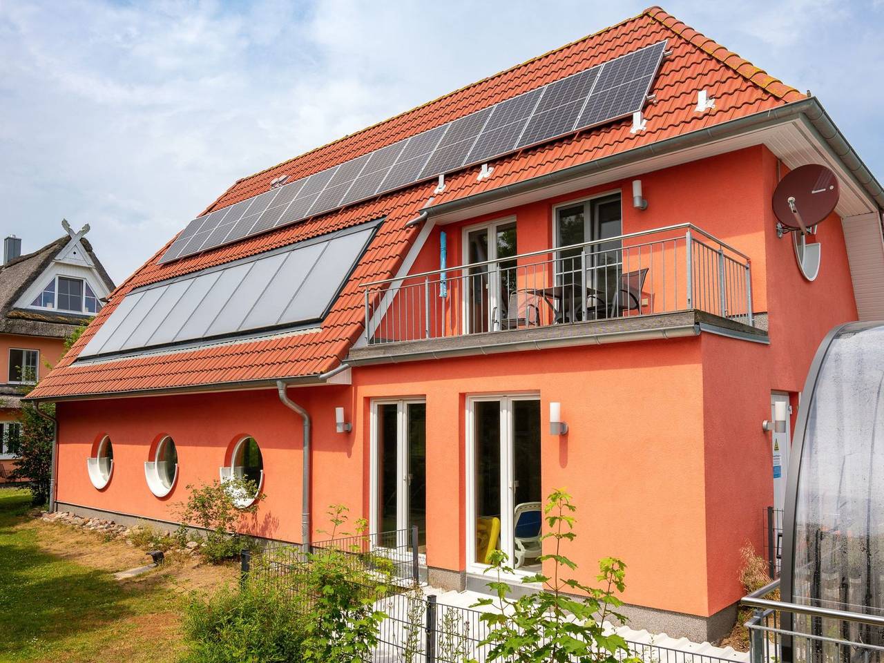 Reethaus Remy Luxus in Beckerwitz in Gramkow, Hohenkirchen