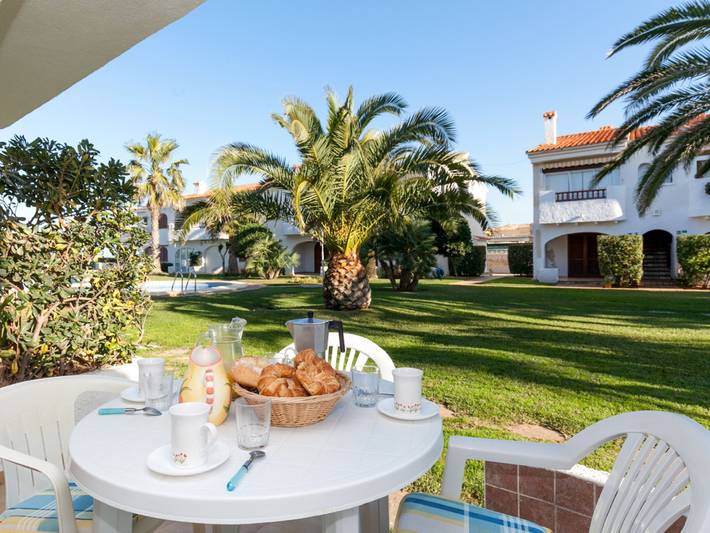 Ferienwohnung für 4 Personen, mit Terrasse und Kinderpool sowie Garten in Dénia - 2