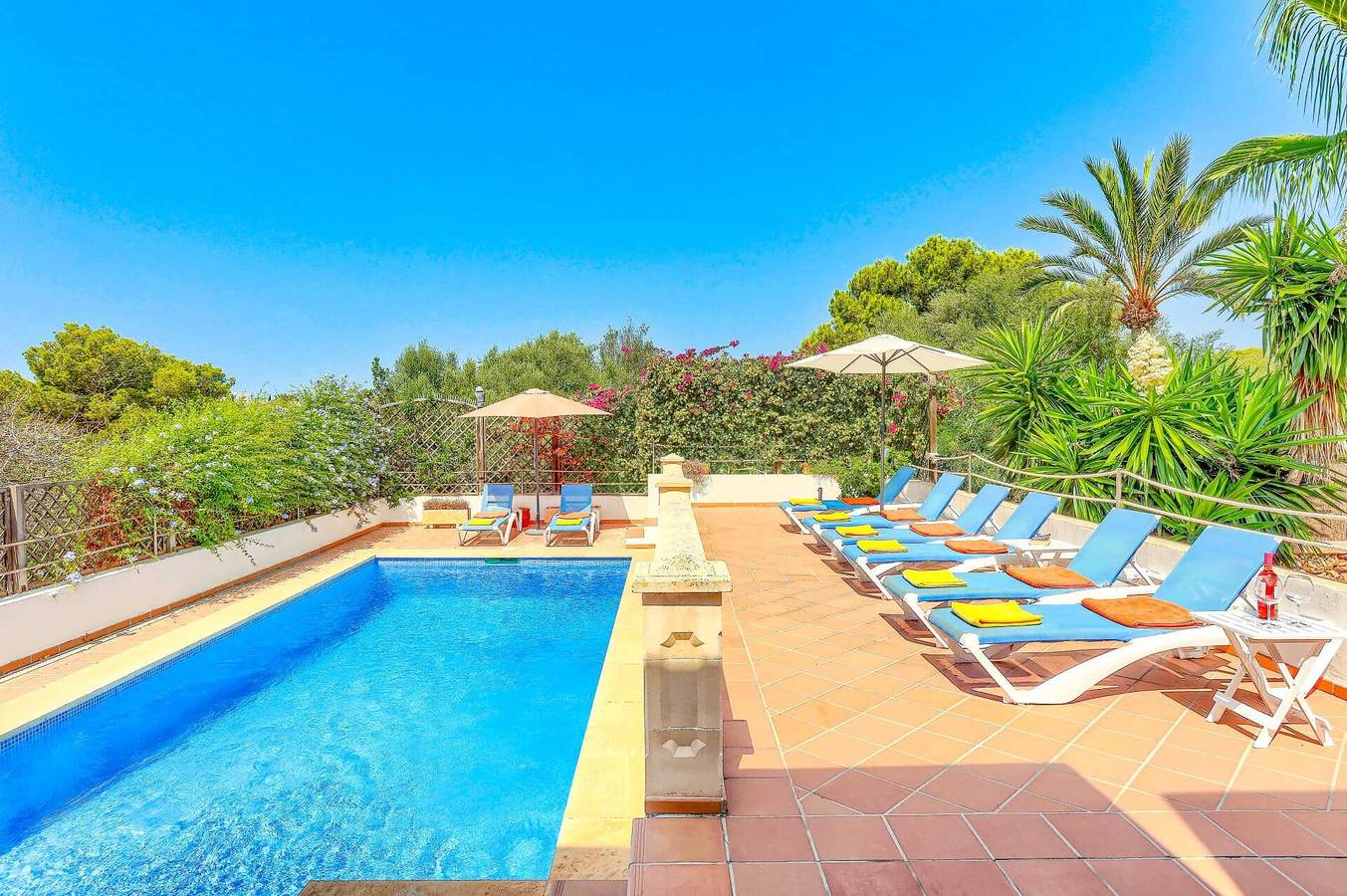 Villa für 7 Personen mit Garten in Cala Serena, Felanitx