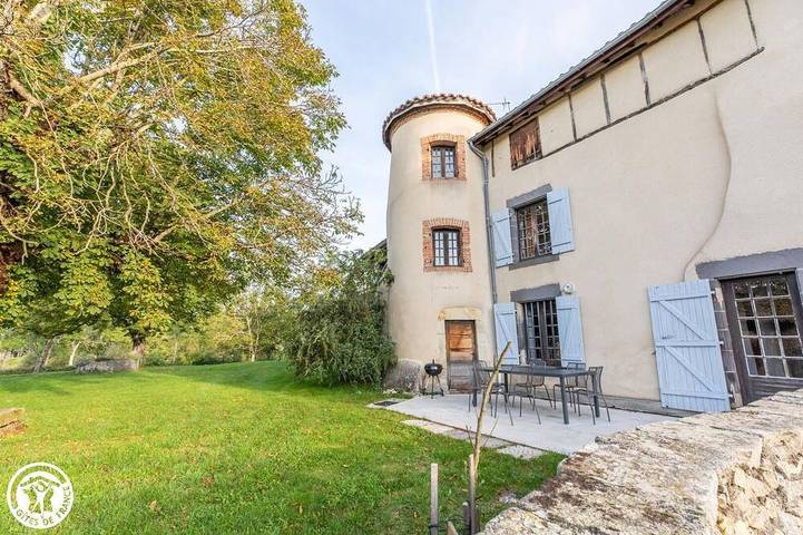 Maison de vacances pour 5 personnes, avec jardin et balcon à Thiers