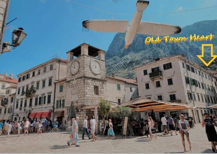 Vakantiewoning voor 4 personen, met uitzicht in Kotor