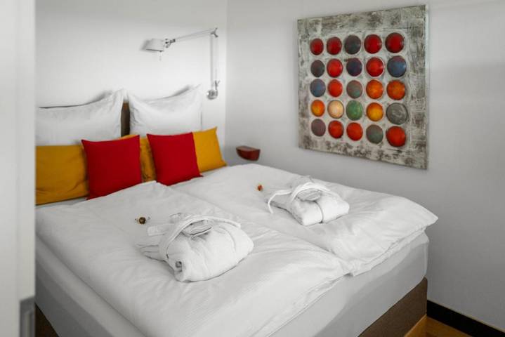 Ferienwohnung für 3 Personen, mit Balkon und Terrasse sowie Garten und Sauna in Landkreis Ludwigsburg