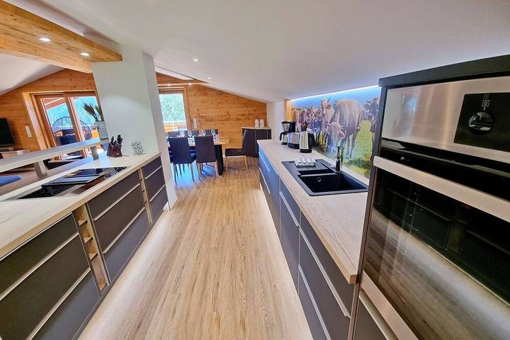 Ferienwohnung für 10 Personen, mit Sauna und Whirlpool sowie Garten in Jungholz - 3