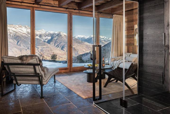 Chalet per 12 persone, con Balcone e Terrazza nonché Giardino e Sauna a Comune di Gressan