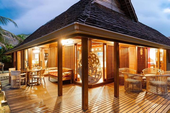 Maison de vacances pour 8 personnes, avec terrasse et jardin