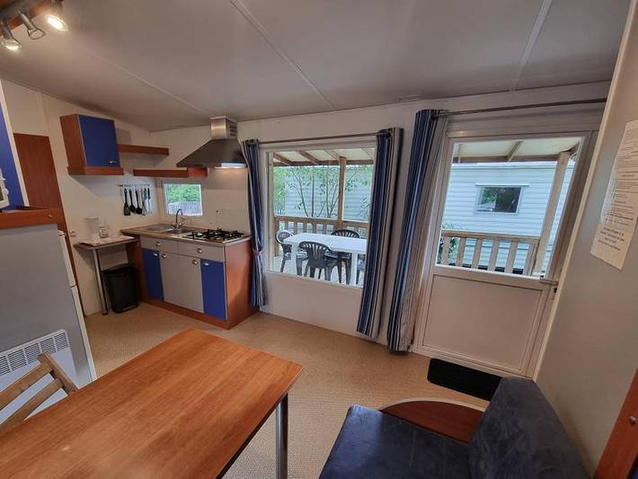 Mobil home pour 4 personnes, avec bassin pour enfant à Saint-Jean-de-Valériscle - 4
