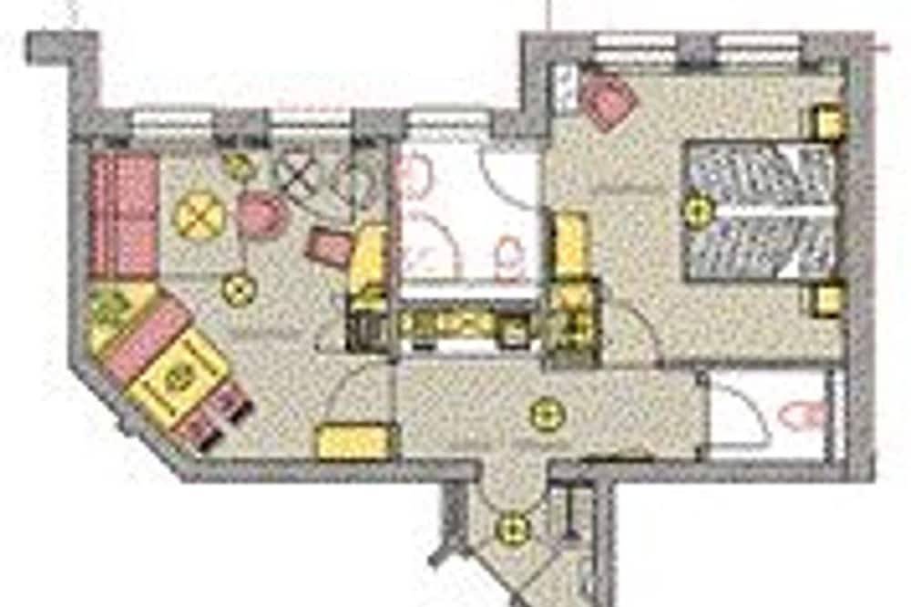 Appartement Typ I - Apart-Pension Wesenauerhof in Fuschl am See, Salzkammergut
