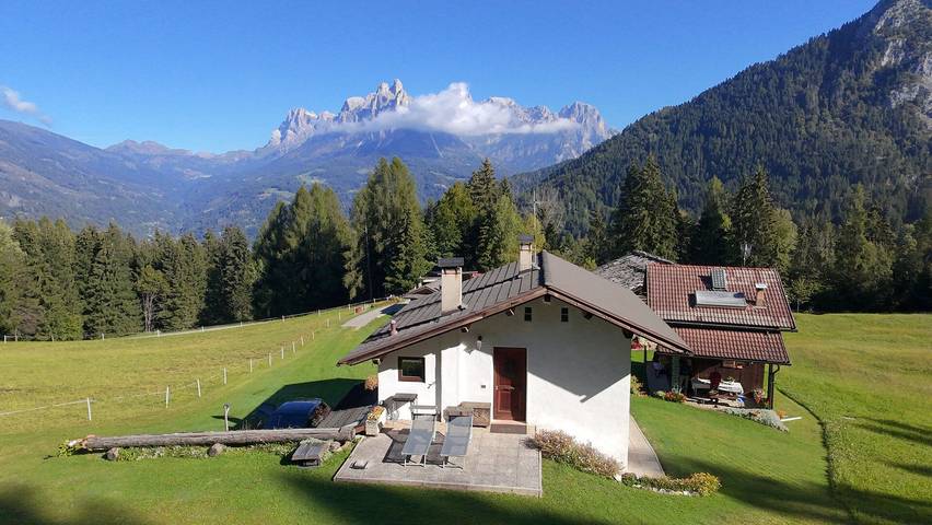 Location de vacances pour 4 personnes, avec Balcon et Jardin à Transacqua
