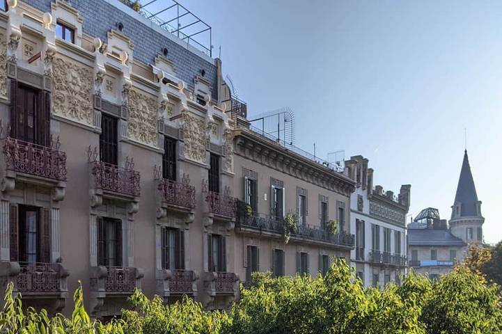Location de vacances pour 4 personnes, avec balcon dans Barri Gòtic