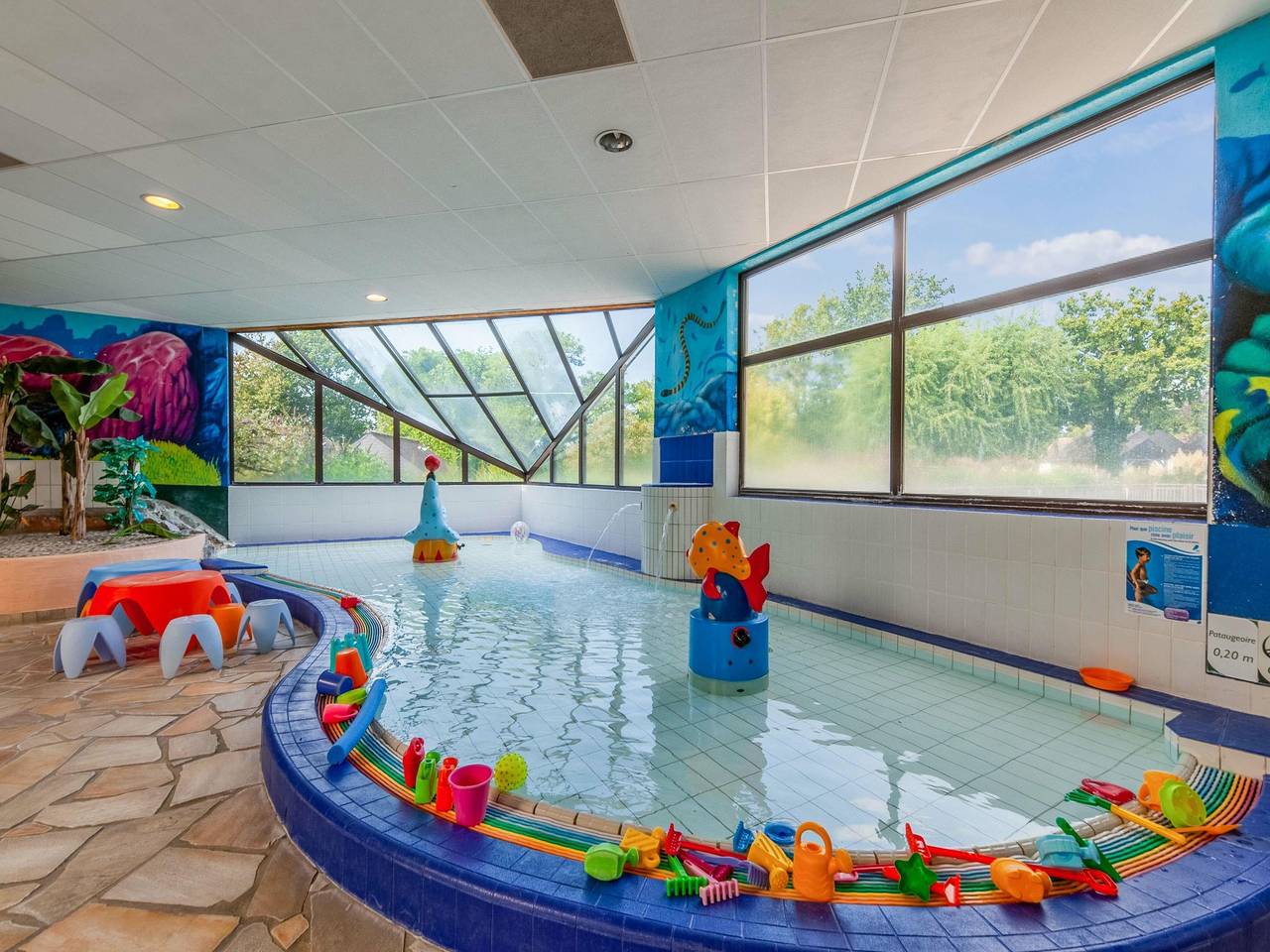 Impresionante bungalow con piscina para 6 personas in Branville, Region de Lisieux