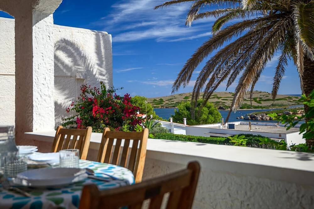 Villa Addaia mit privatem Pool und atemberaubendem Meerblick in Port d'Addaia, Es Mercadal