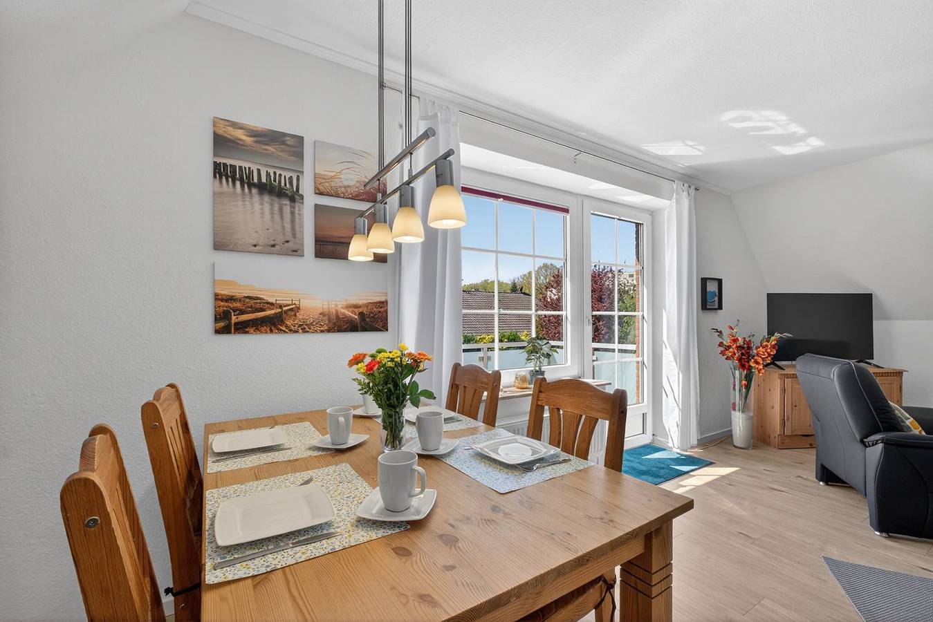 Ganze Wohnung, Ferienwohnung in ruhiger Lage, 800m zum Strand, 250m zum Ostseefjord Schlei in Maasholm-Bad, Maasholm