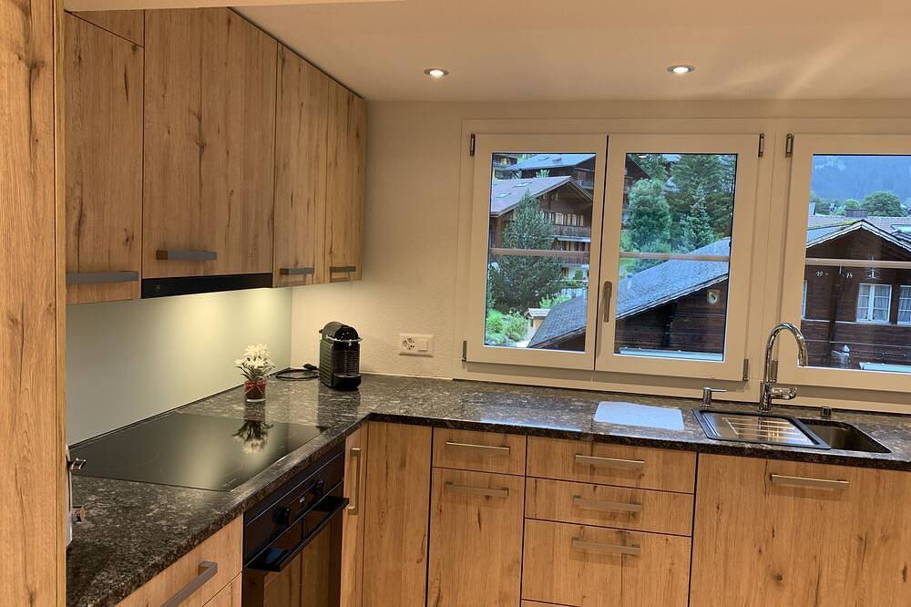 Confortevole appartamento di 4 camere ristrutturato vicino ferrovie di montagna in Schwendi b. Grindelwald, Grindelwald