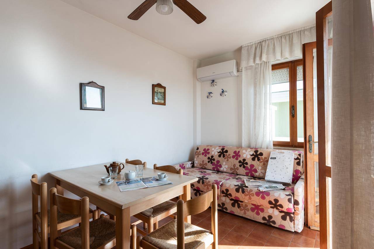 Appartement entier, Residenz Diana Ost Dreizimmerwohnung C6*+ für 6 Personen mit Meerblick in Bibione, Province de Venise