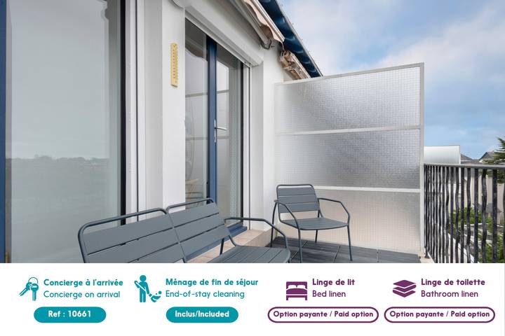 Gîte pour 4 personnes, avec terrasse à Le Pouliguen - 2