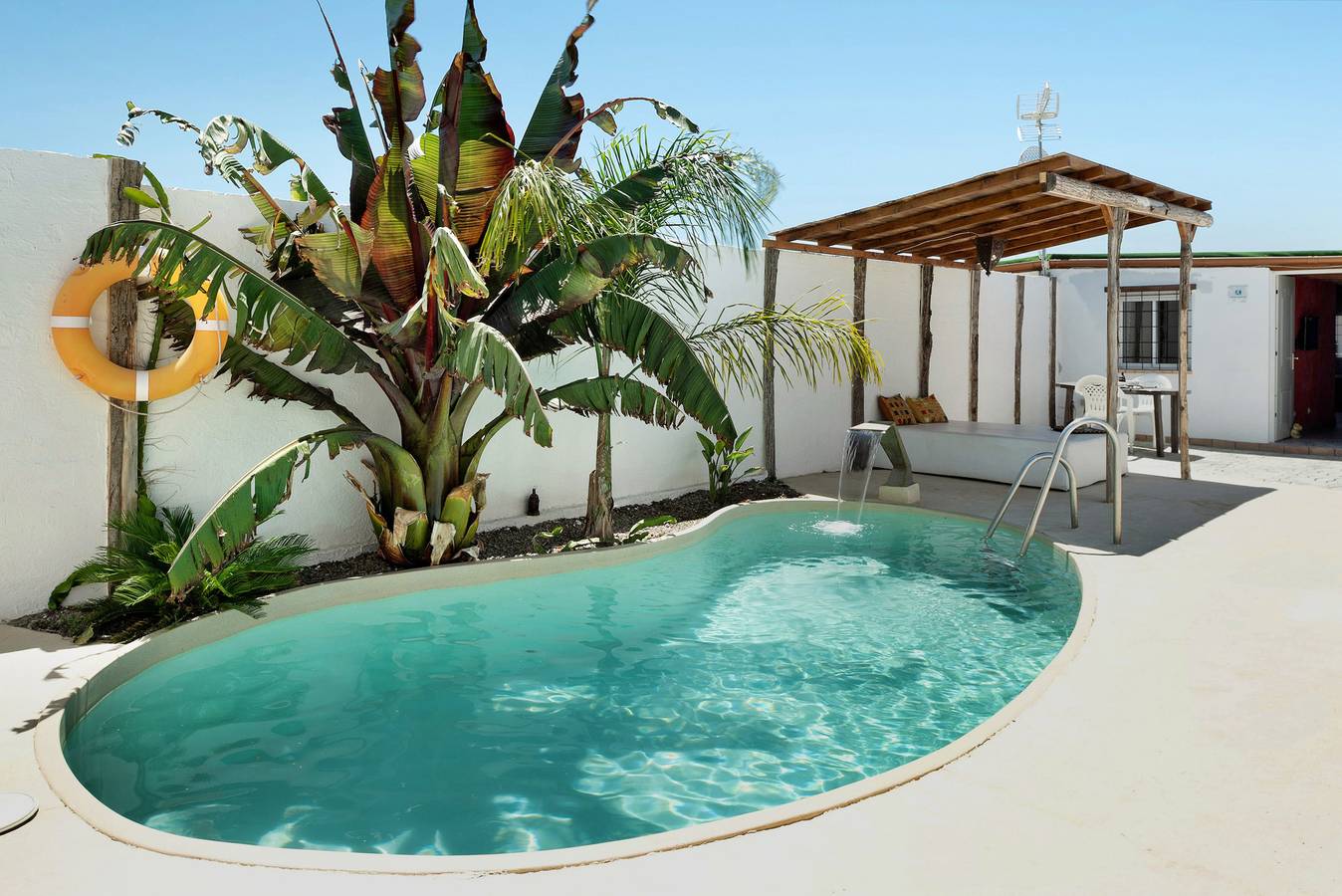 'Villa Casa Blanca' con piscina y Wi-Fi in Chiclana de la Frontera, Costa de la Luz
