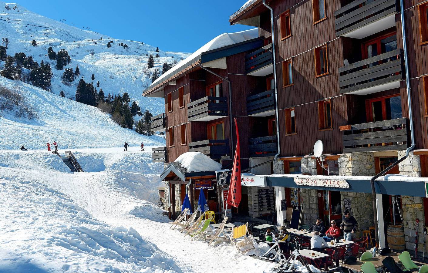 Ganze Wohnung, Résidence le Hameau du Mottaret - 3 Zimmer Maisonettewohnung für 7 Personen in Méribel-Mottaret, Les Allues
