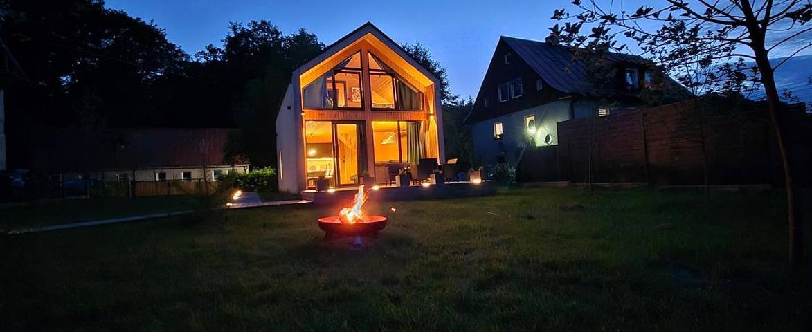 Apartament wakacyjny dla 4 osób, z Taras i Ogród oraz Widok w Miłków