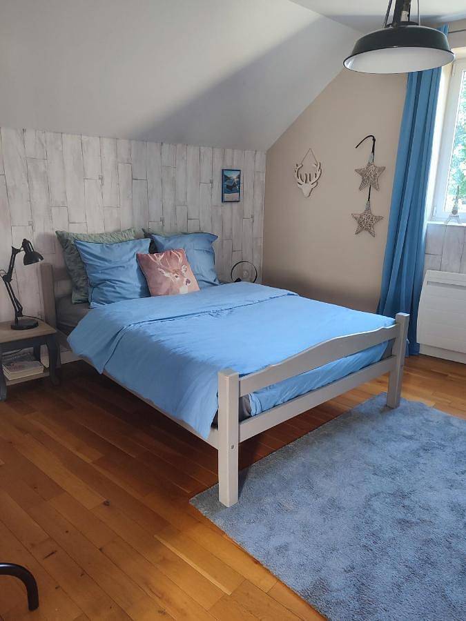 Chambre d’hôte pour 2 personnes, avec Terrasse ainsi que Jardin et Vue