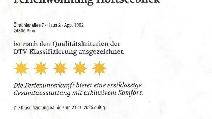 Ferienwohnung für 4 Personen, mit Balkon in Plön