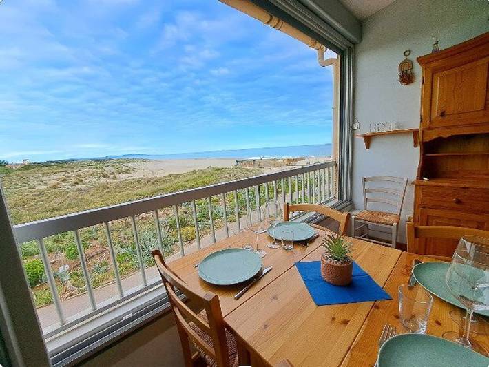 Studio für 6 Personen, mit Haustier in Marseillan-Plage