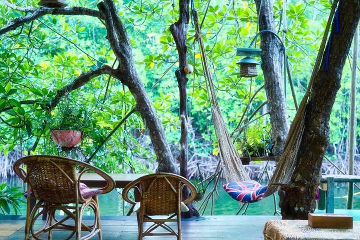 Ferieleilighet for 2 personer, med utsikt og terrasse i Koh Kood