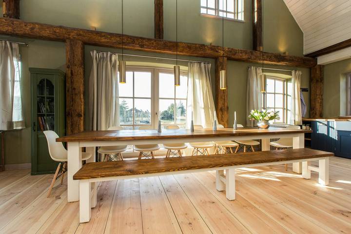 Ferienwohnung für 8 Personen, mit Terrasse und Sauna, kinderfreundlich in Fünfseen - 4