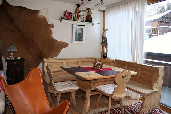 Ferienwohnung für 3 Personen, mit Garten und Balkon sowie Sauna, kinderfreundlich in Schröcken - 2