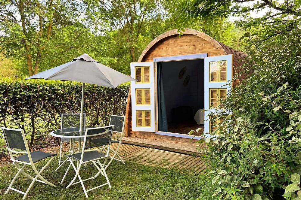 Cabane En Bois pour 2 Personnes dans Martres-Tolosane, Haute-Garonne