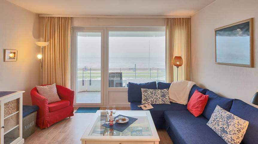 Appartement de vacances pour 2 personnes, avec balcon/terrasse ainsi que balcon et vue sur l’océan - 1