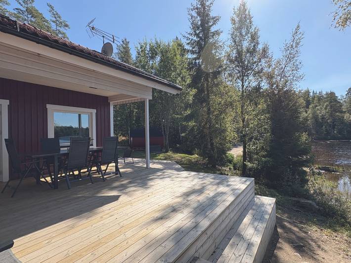 Ferienhaus für 8 Personen, mit Seeblick und Garten sowie Terrasse und Sauna, mit Haustier in Smaland - 3